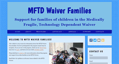 Desktop Screenshot of mftdwaiver.org